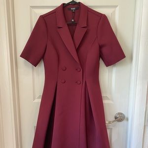 Badgley Mischka Double Breasted Neoprene Dress 8